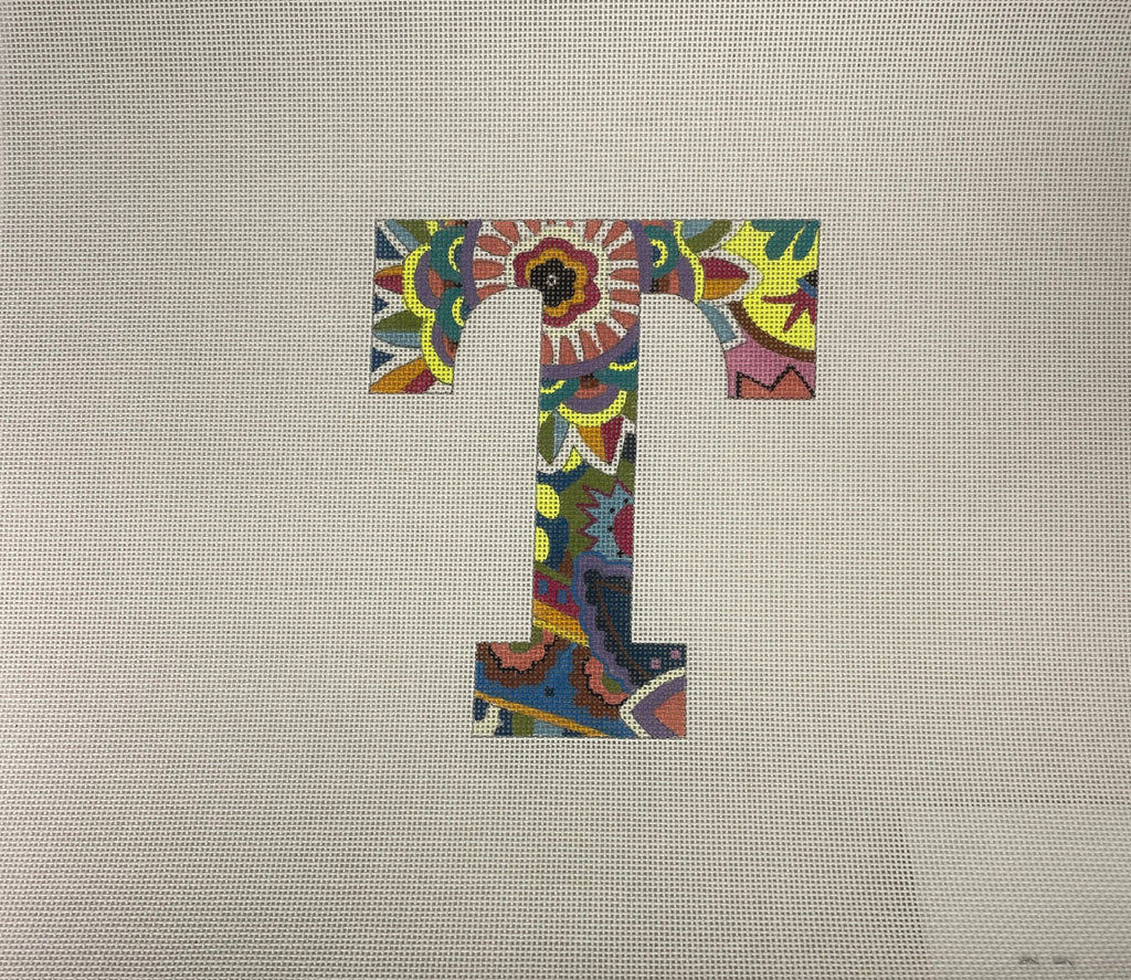* Colors of Praise Letter 'T' - 6in / 18m