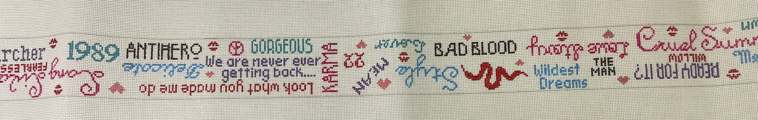 * Jessica Tongel Designs JTD179 Taylor Swift Eras Tour Strap