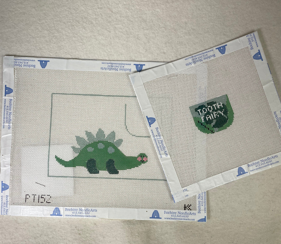 * Kathy Schenkel PT152 Dinosaur Tooth Fairy (2 canvases)