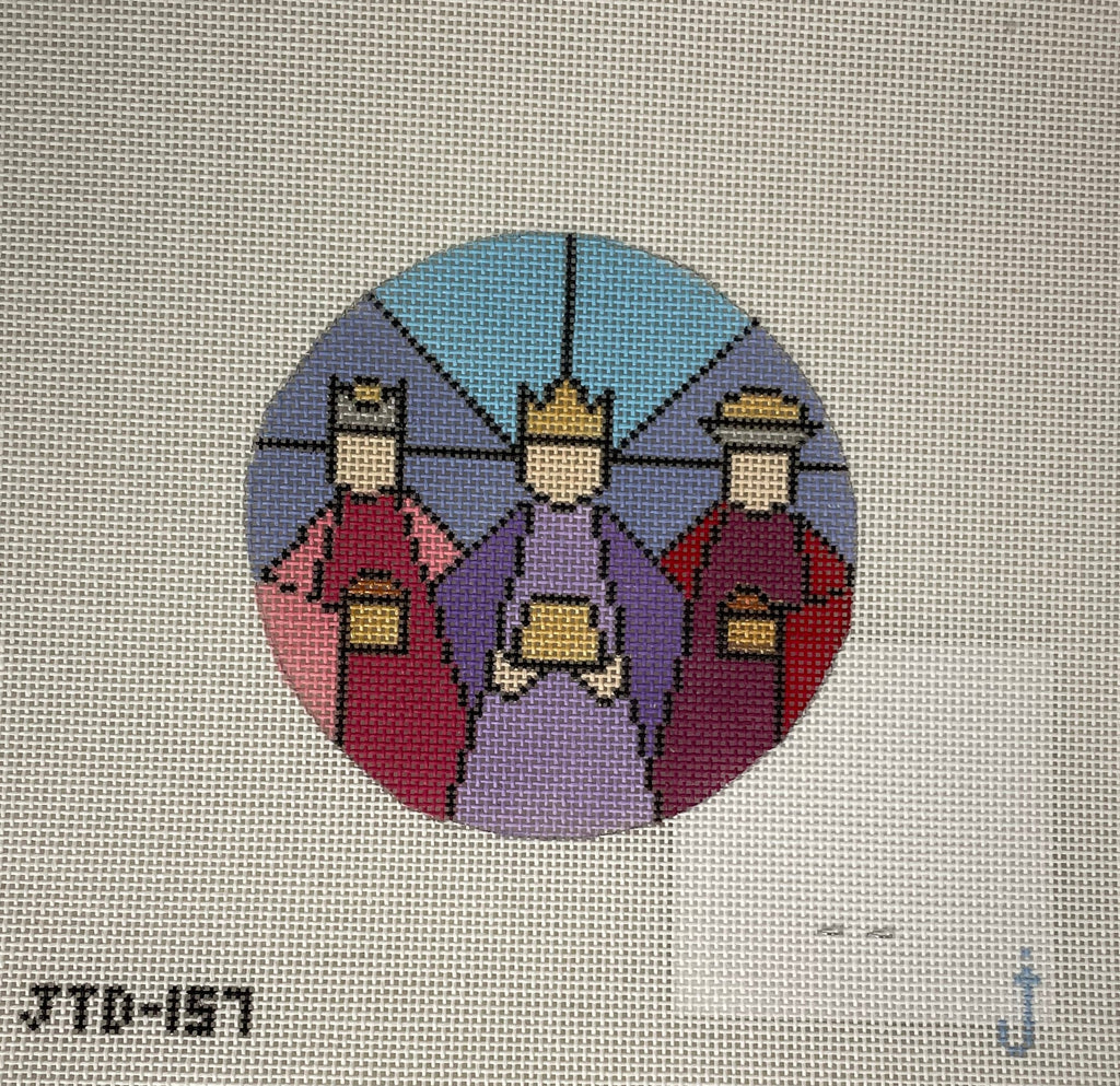 Jessica Tongel Designs JTD157 Kings Stained Glass Ornament