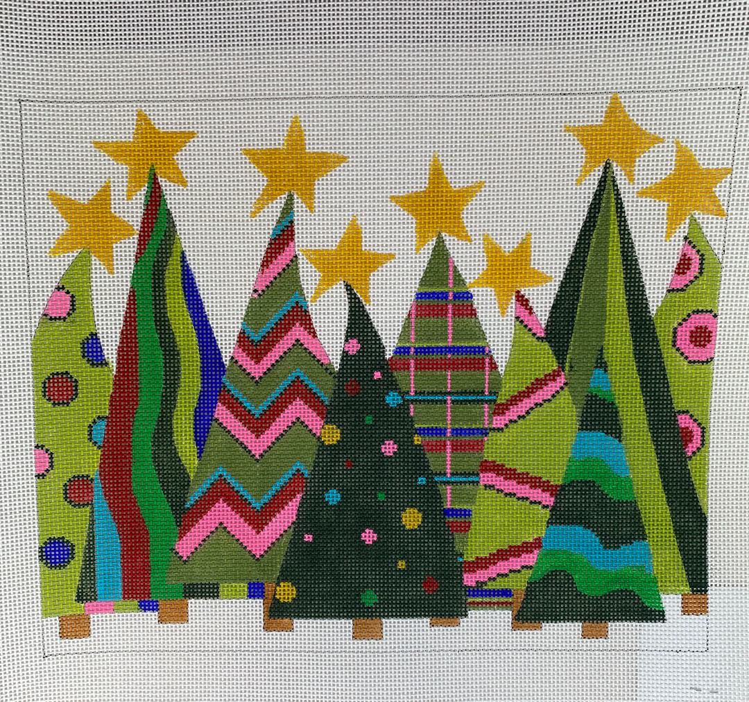 Alice Peterson Company 4254 Crazy Christmas Trees