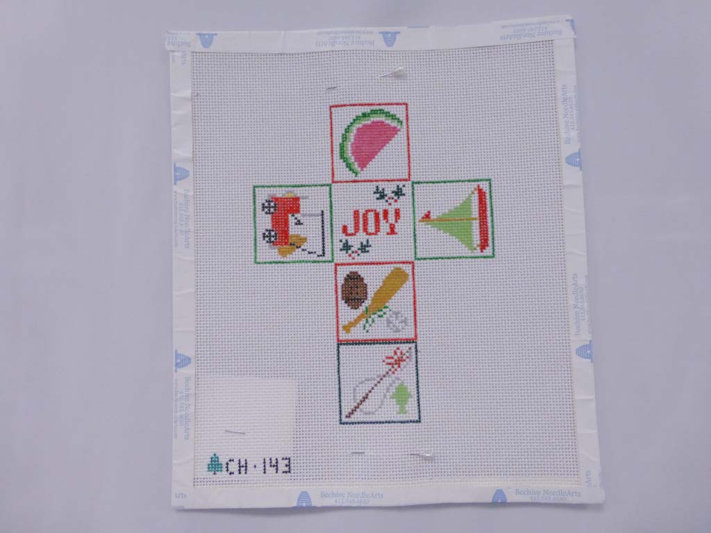 * All About Stitching CH-143 Boy with Car