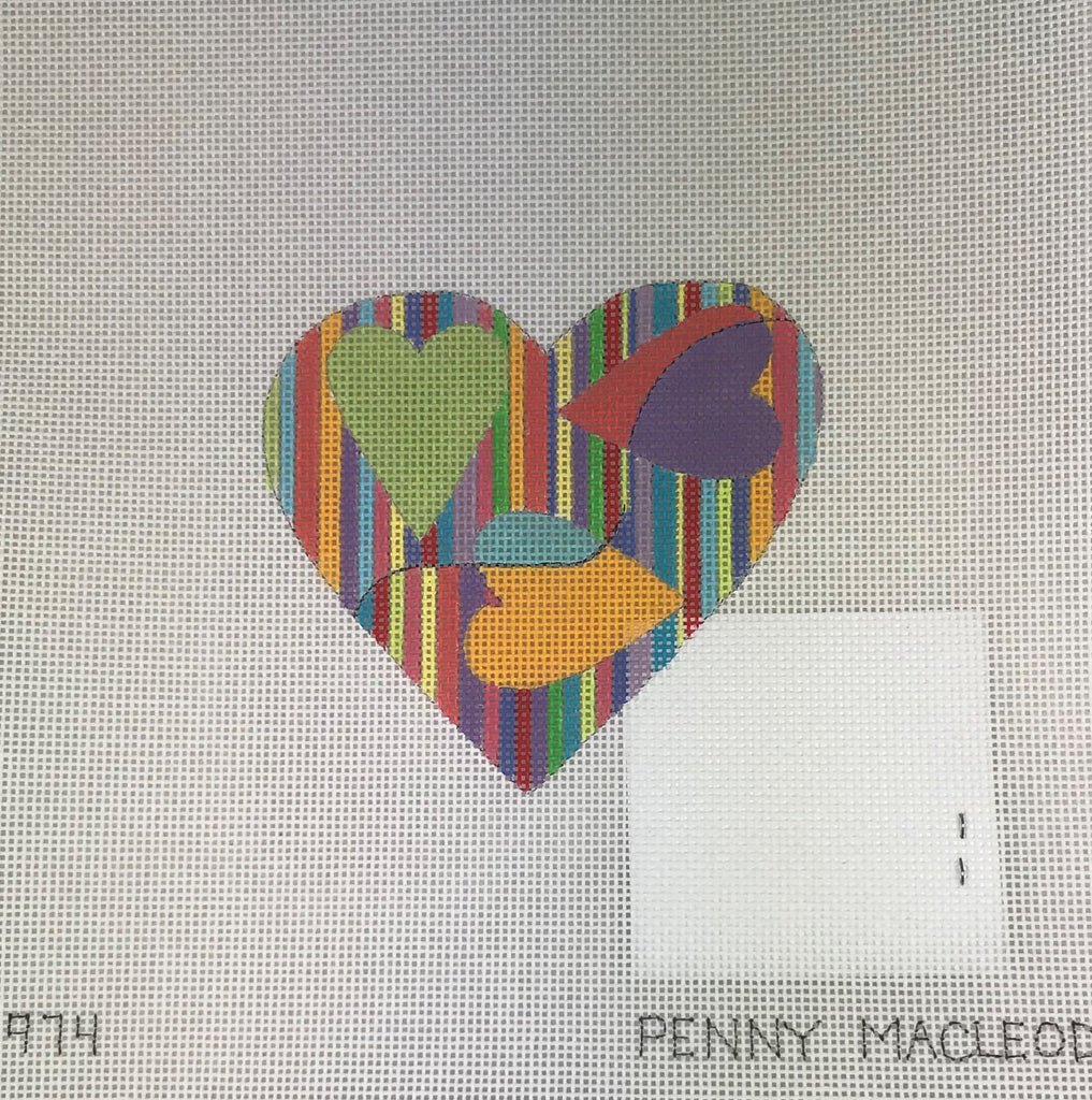 Penny Macleod 106 PM974 Heart Ornament