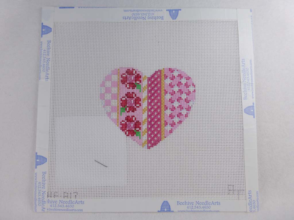 Associated Talents HE817 Pink Vertical Pattern Hearts