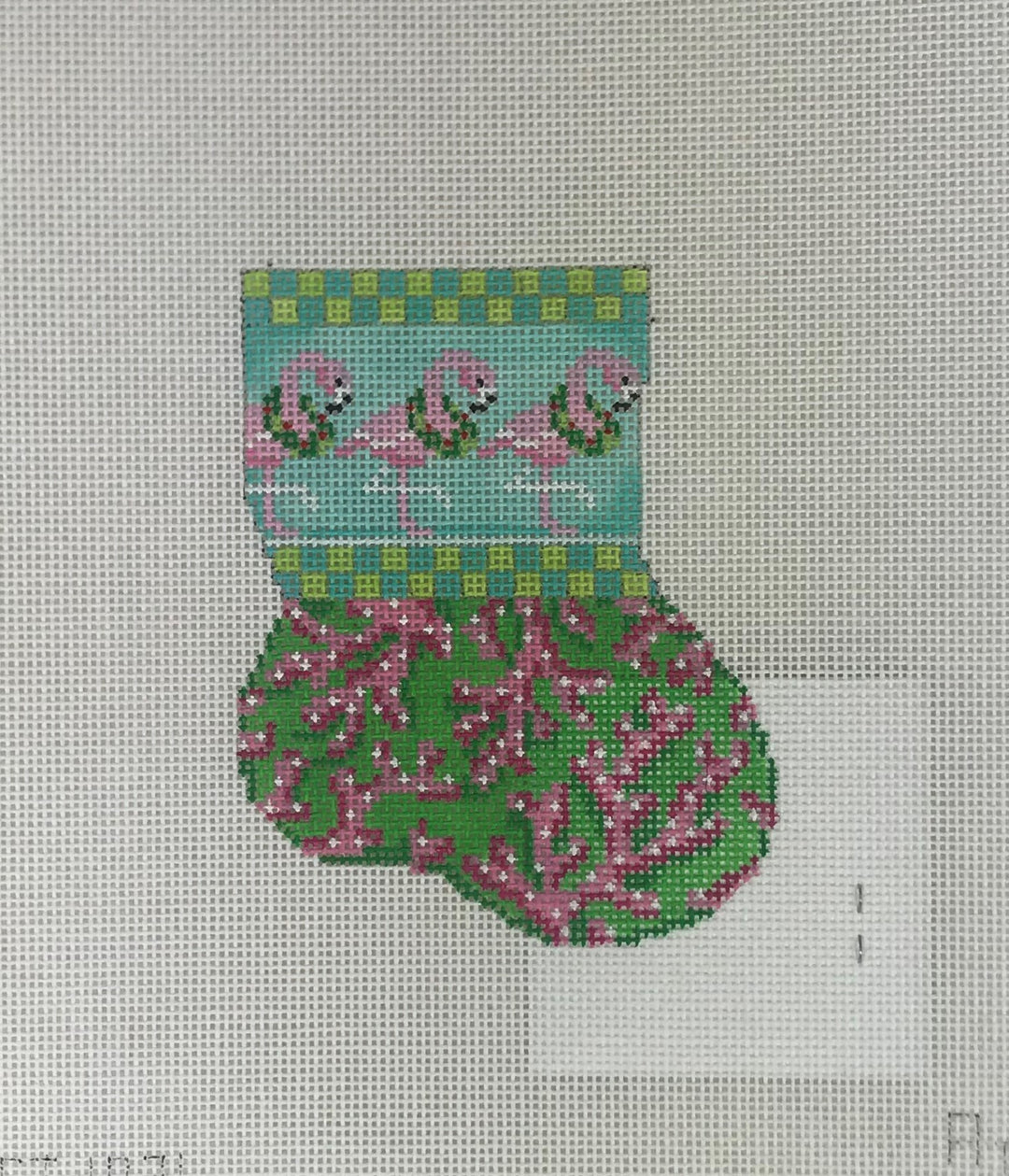 Associated Talents 113 Flamingo/ Coral Minisock