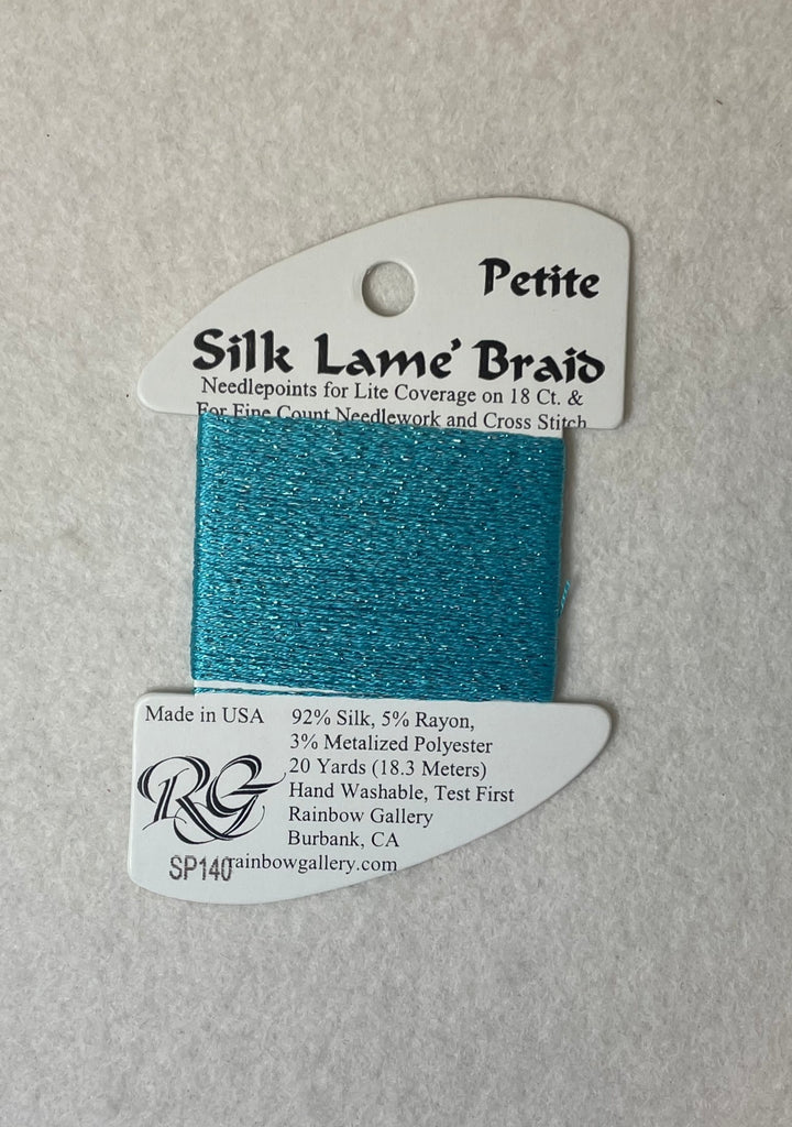 Petite Silk Lame Braid SP140 Jamacian Sea
