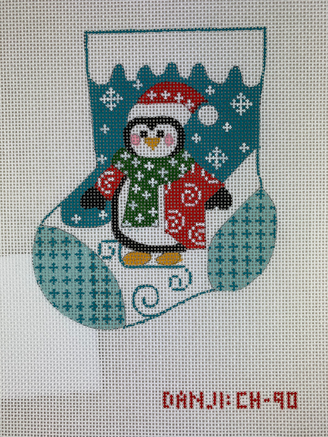 * Danji Designs CH90 Penguin Mini Stocking