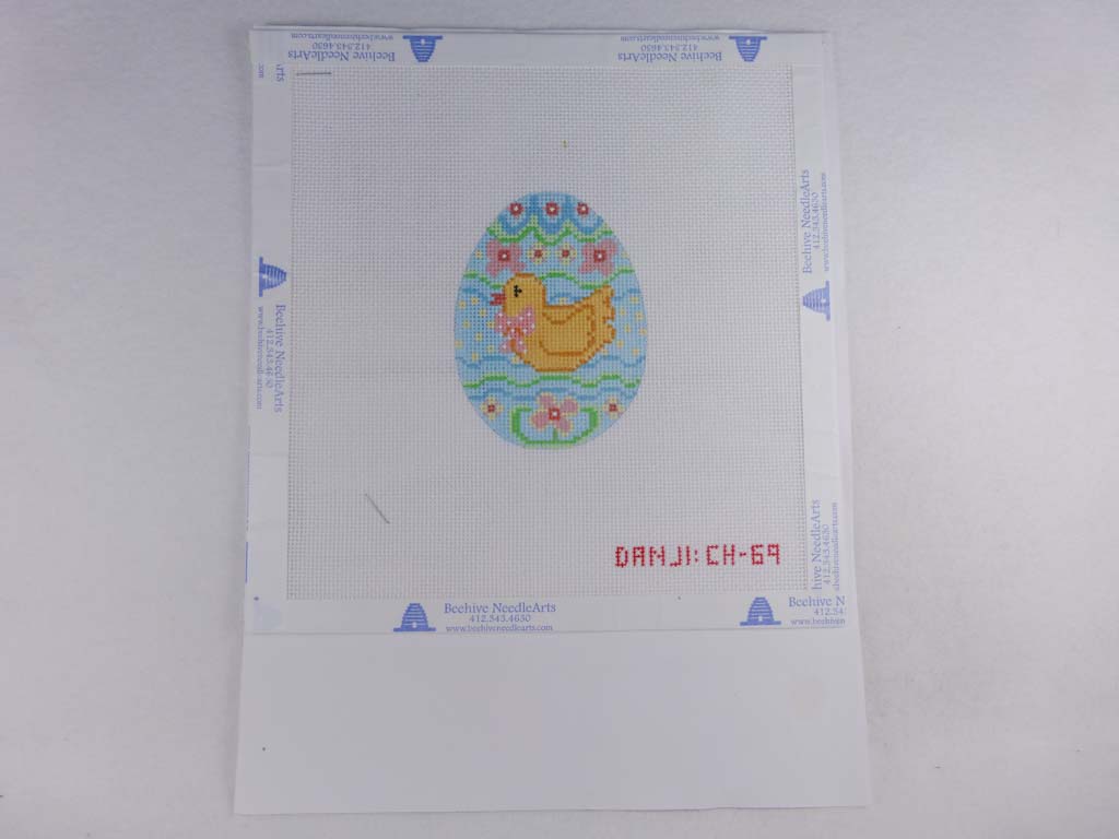 Danji Designs CH69 Duck Egg with Stitch Guide