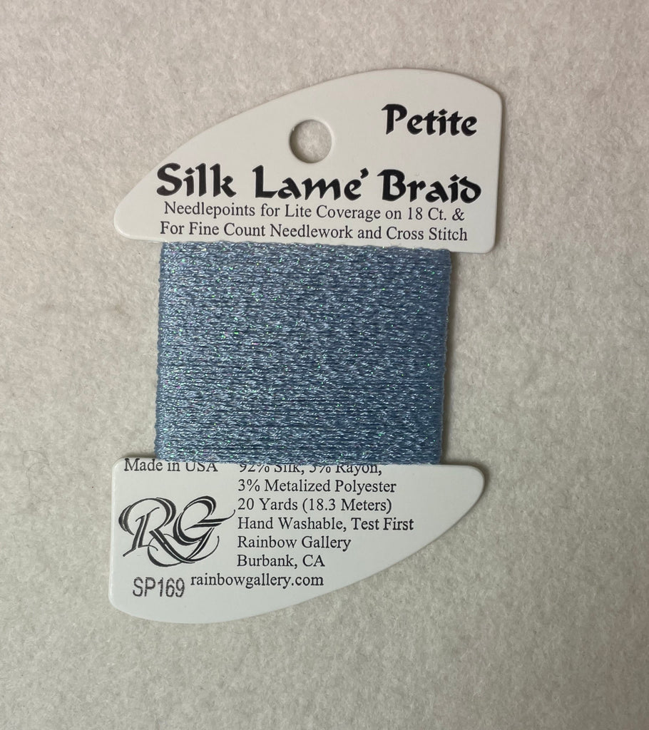 Petite Silk Lame Braid SP169 Blue Bell