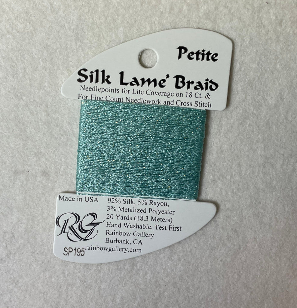 Petite Silk Lame Braid SP195 Marine Blue