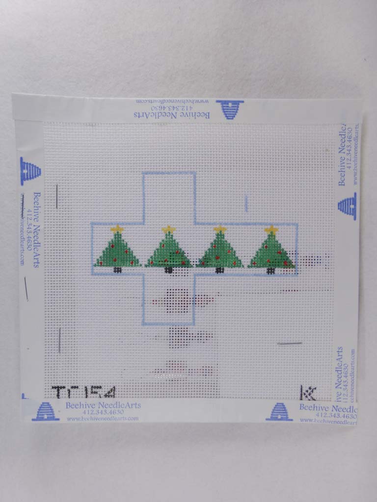 Kathy Schenkel Designs, LLC TC154 Trees Tiny Cube