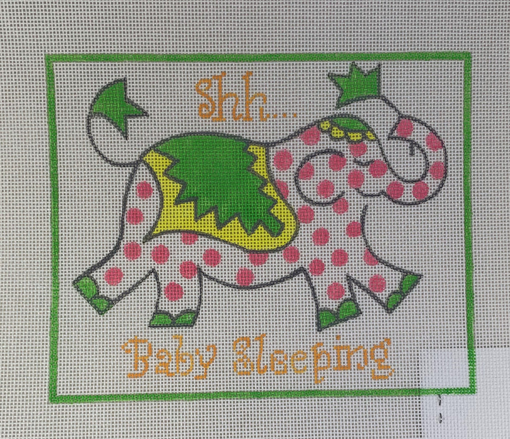Kate Dickerson Needlepoint JW- DH-02 Shh Baby Sleeping