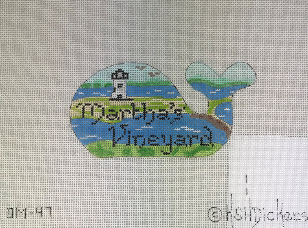 * Kate Dickerson Needlepoint Collection OM-47 Martha's Vineyard