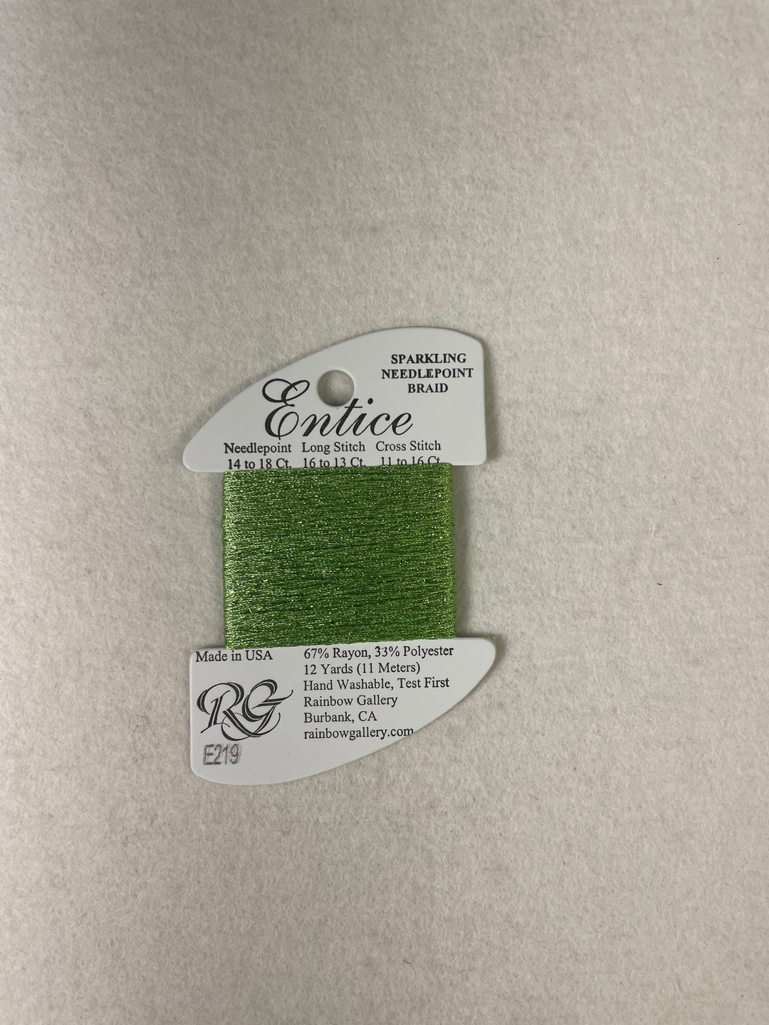 Entice E219 Green Apple