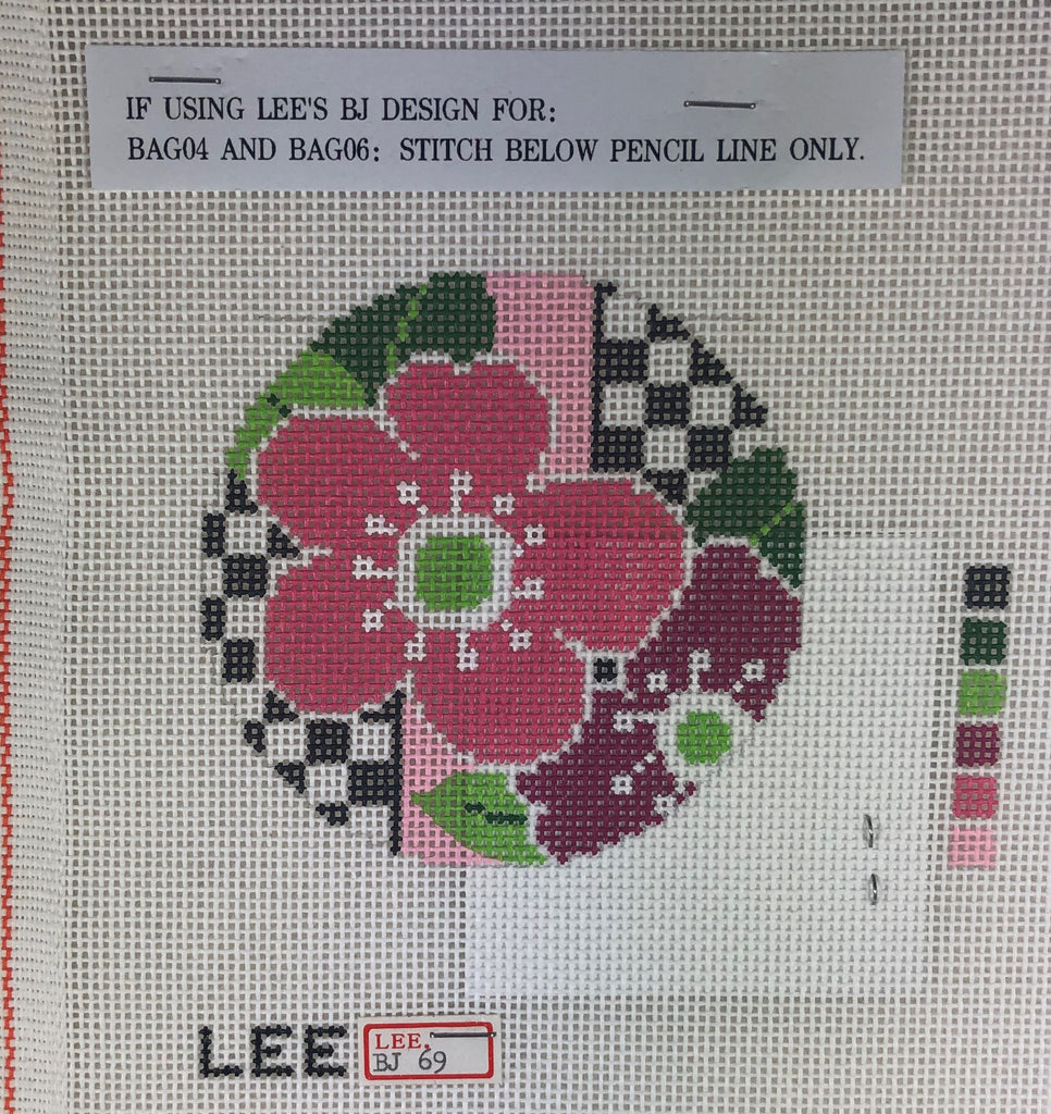 Lee's Needle Arts BJ 69 Pink Floral