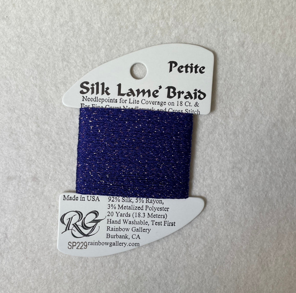 Petite Silk Lame Braid SP229 Purple