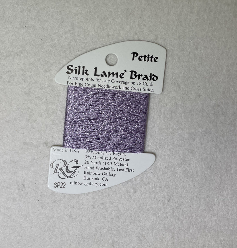 Petite Silk Lame Braid SP22 Lavender