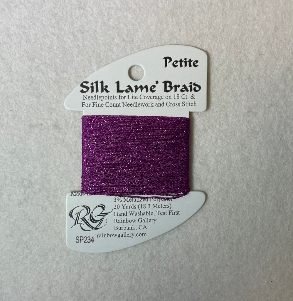 Petite Silk Lame Braid SP234 Striking Purple
