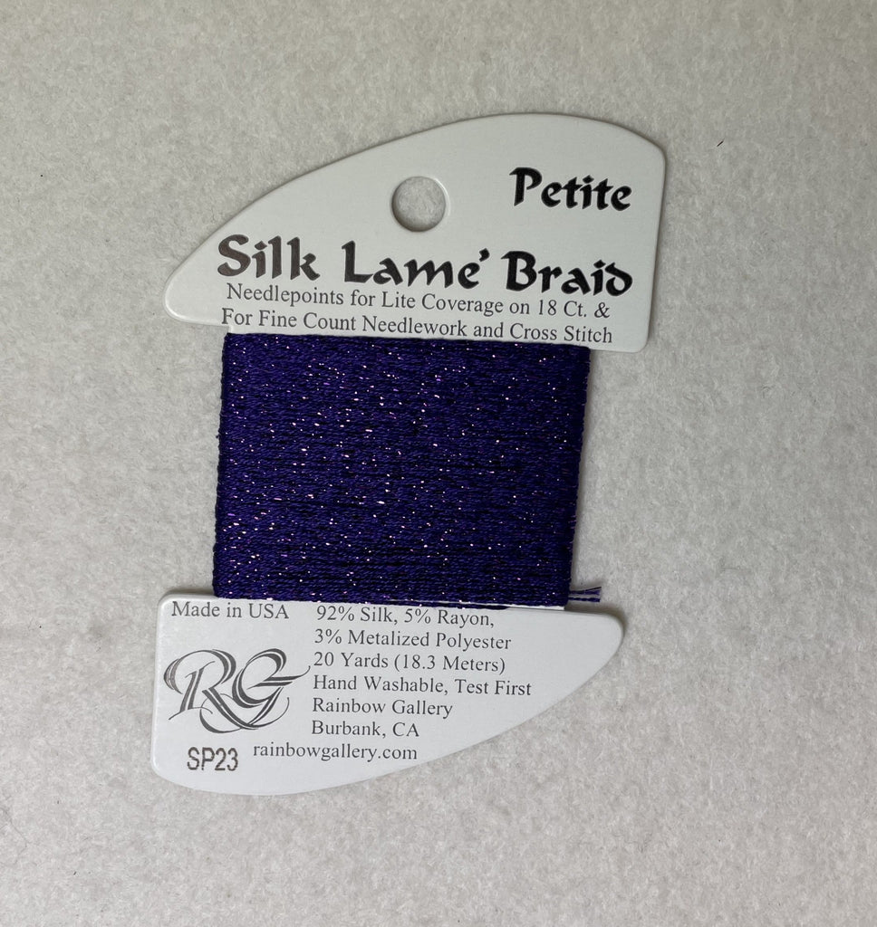 Petite Silk Lame Braid SP23 Dark Lavender