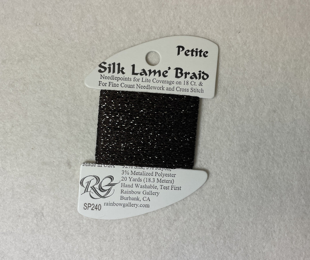 Petite Silk Lame Braid SP240 Seal Skin