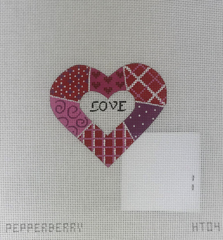 Pepperberry Designs 256 Red + Pink Patchwork