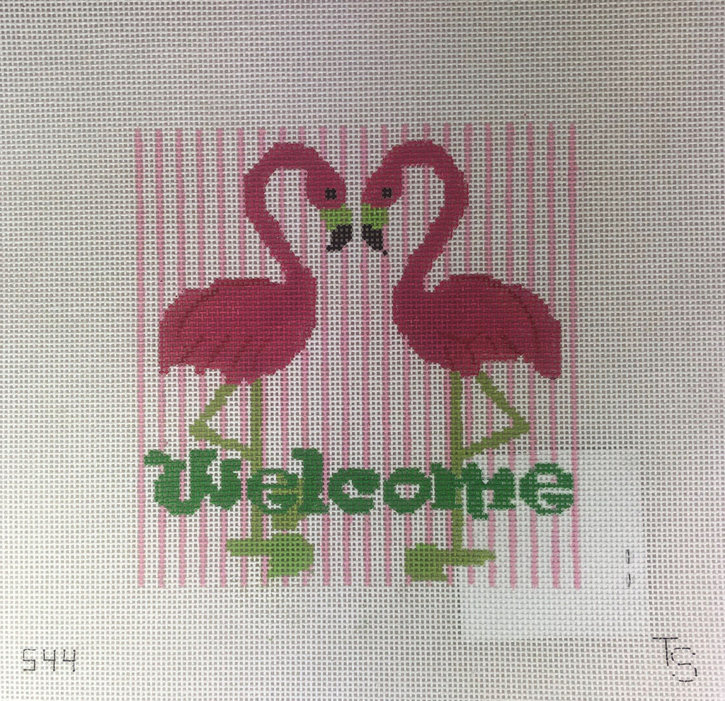 Two Sisters Needlepoint S44 Welcome