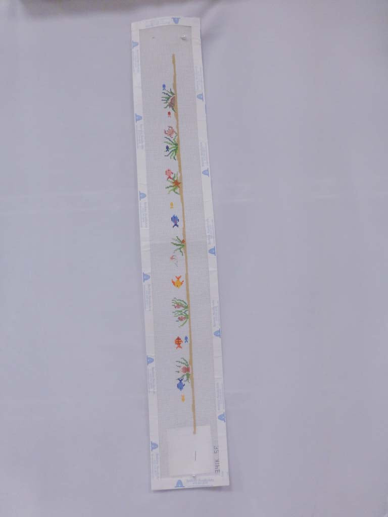 * Susan Roberts Needlepoint Designs 341K Kids Belt- Underwater Sea Life