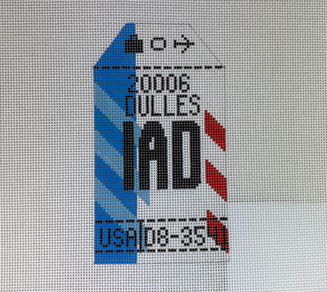 Hedgehog Needlepoint HH1 IAD Dulles