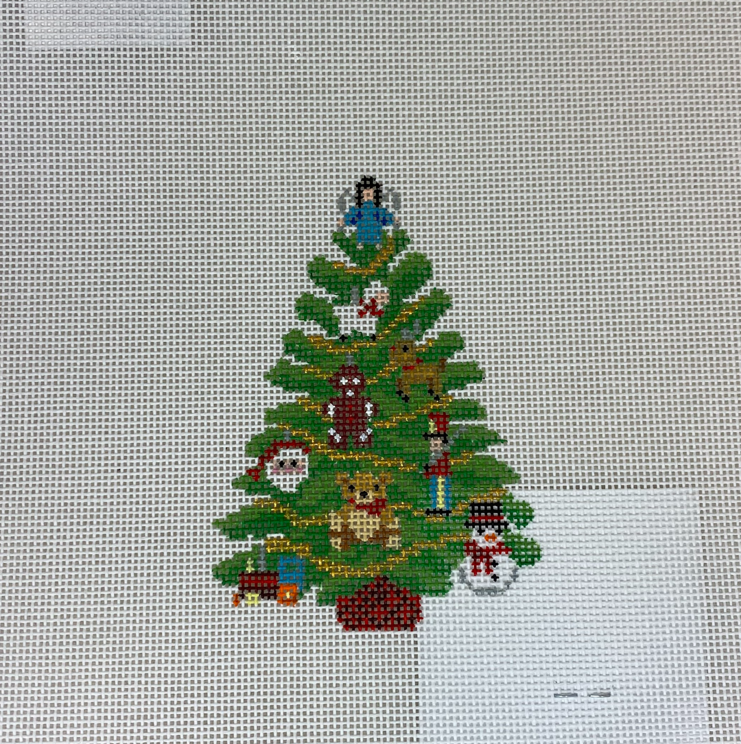 Susan Roberts Needlepoint 5828 Toy Tree