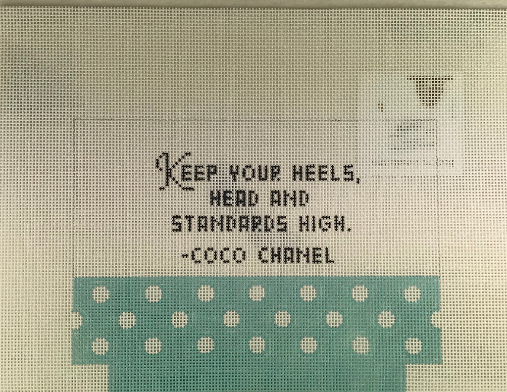 * Kimberly Ann Needlepoint MB 04 Coco Chanel