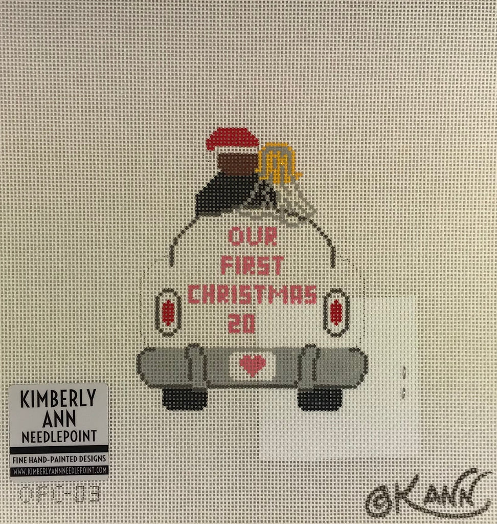 * Kimberly Ann Needlepoint OFC 03 Just Married Car