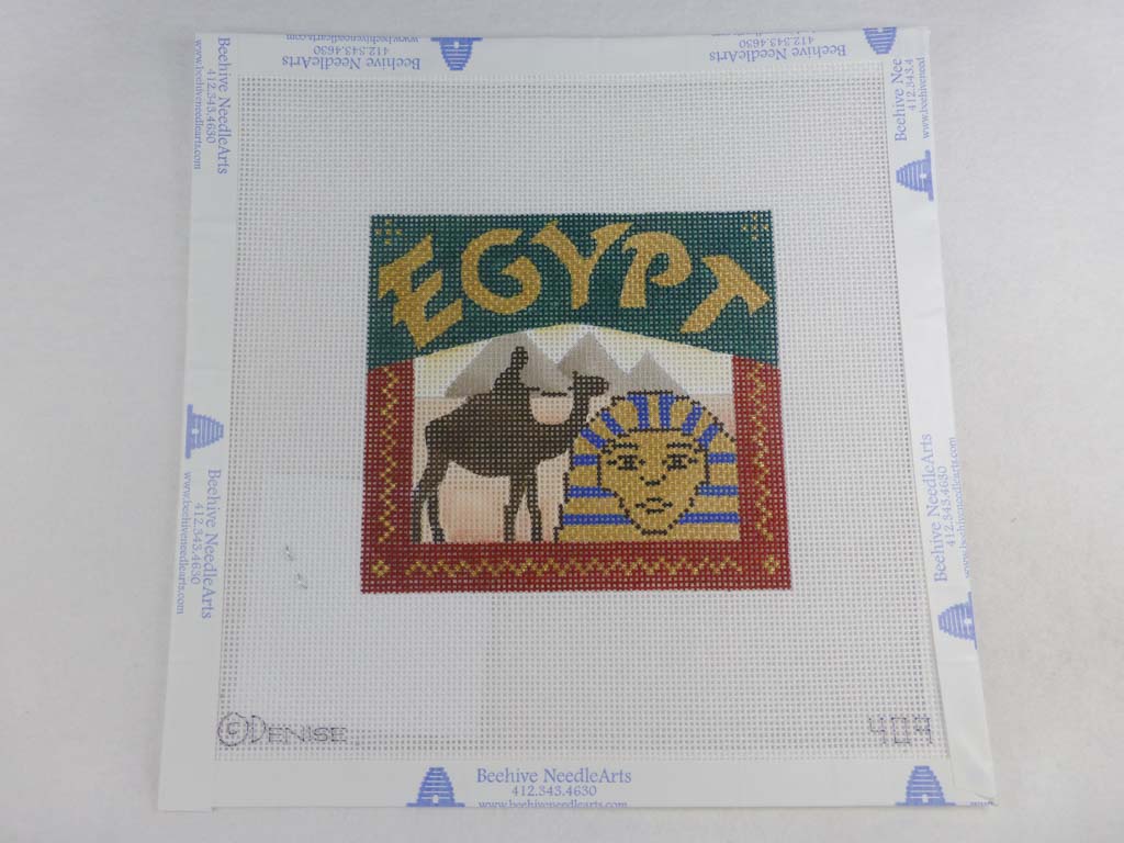 * Denise DeRusha Designs 409 Egypt Travel Round