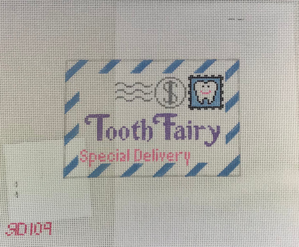 Rachel Donley Needlepoint RD109 Mini Tooth Fairy Letter