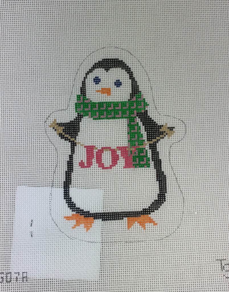 Two Sisters Needlepoint G07A Penguin Joy