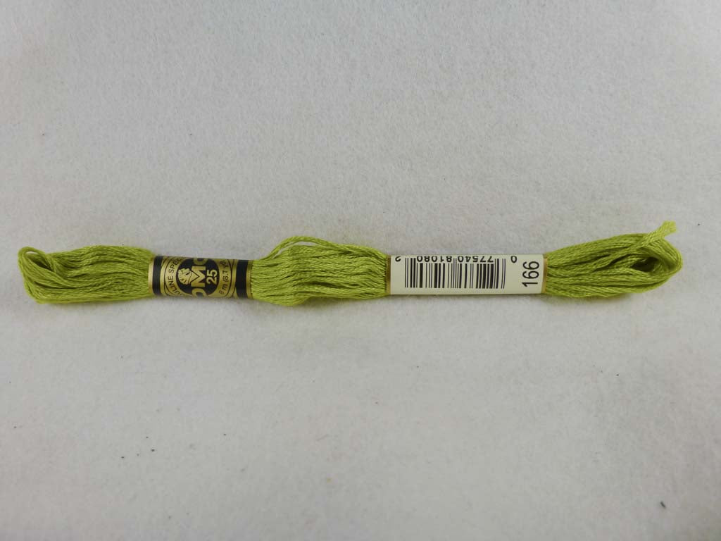 DMC Floss 166 Medium Light Moss Green by DMC From Beehive Needle Arts