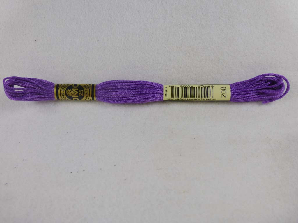 DMC Floss 208 Very Dark Lavender by DMC From Beehive Needle Arts