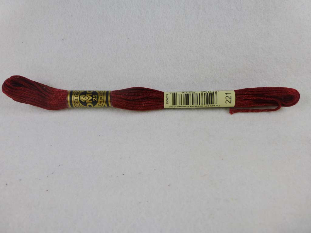 DMC Floss 221 Very Dark Shell Pink by DMC From Beehive Needle Arts