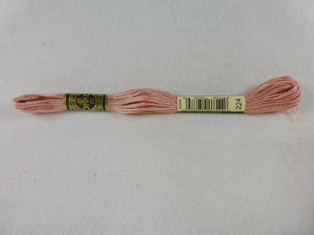 DMC Floss 224 Very Light Shell Pink by DMC From Beehive Needle Arts