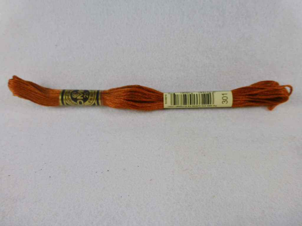 DMC Floss 301 Medium Mahogany by DMC From Beehive Needle Arts