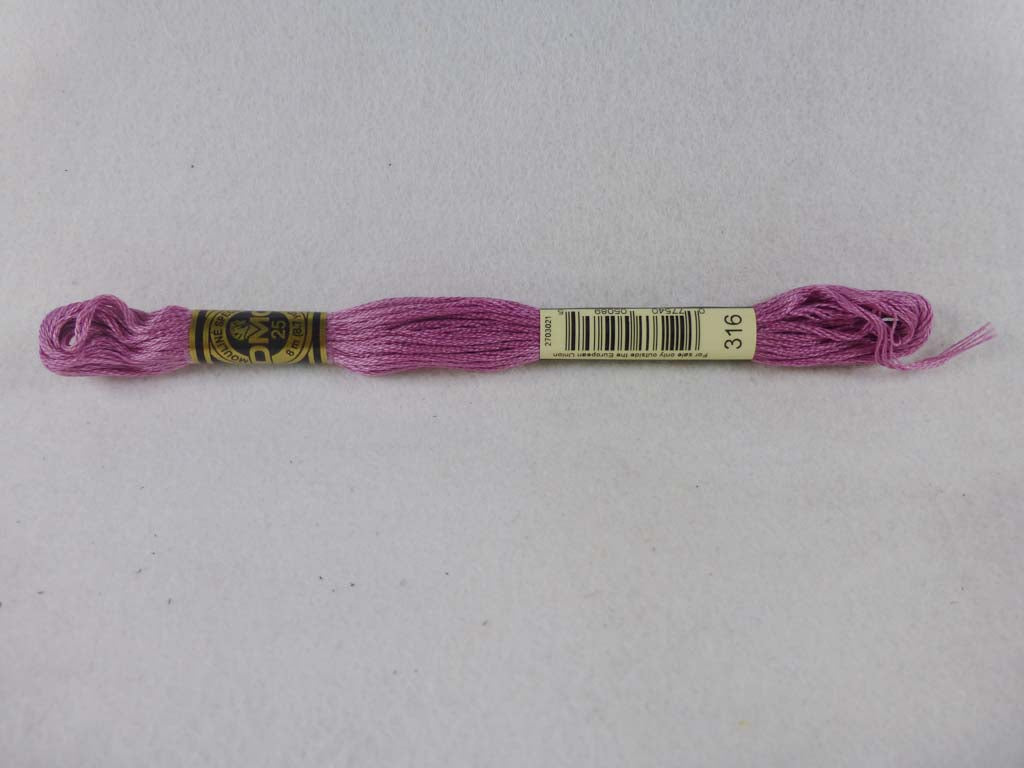 DMC Floss 316 Medium Antique Mauve by DMC From Beehive Needle Arts