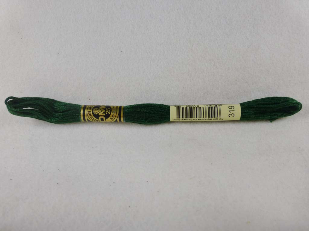 DMC Floss 319 Very Dark Pistachio Green by DMC From Beehive Needle Arts