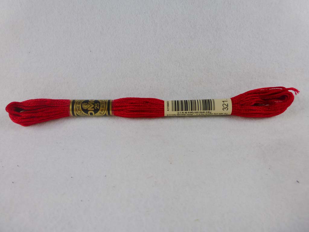 DMC Floss 321 Red by DMC From Beehive Needle Arts