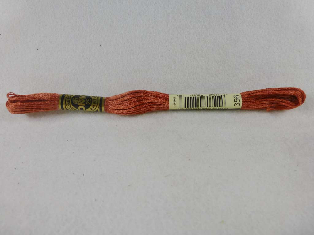 DMC Floss 356 Medium Terra Cotta by DMC From Beehive Needle Arts