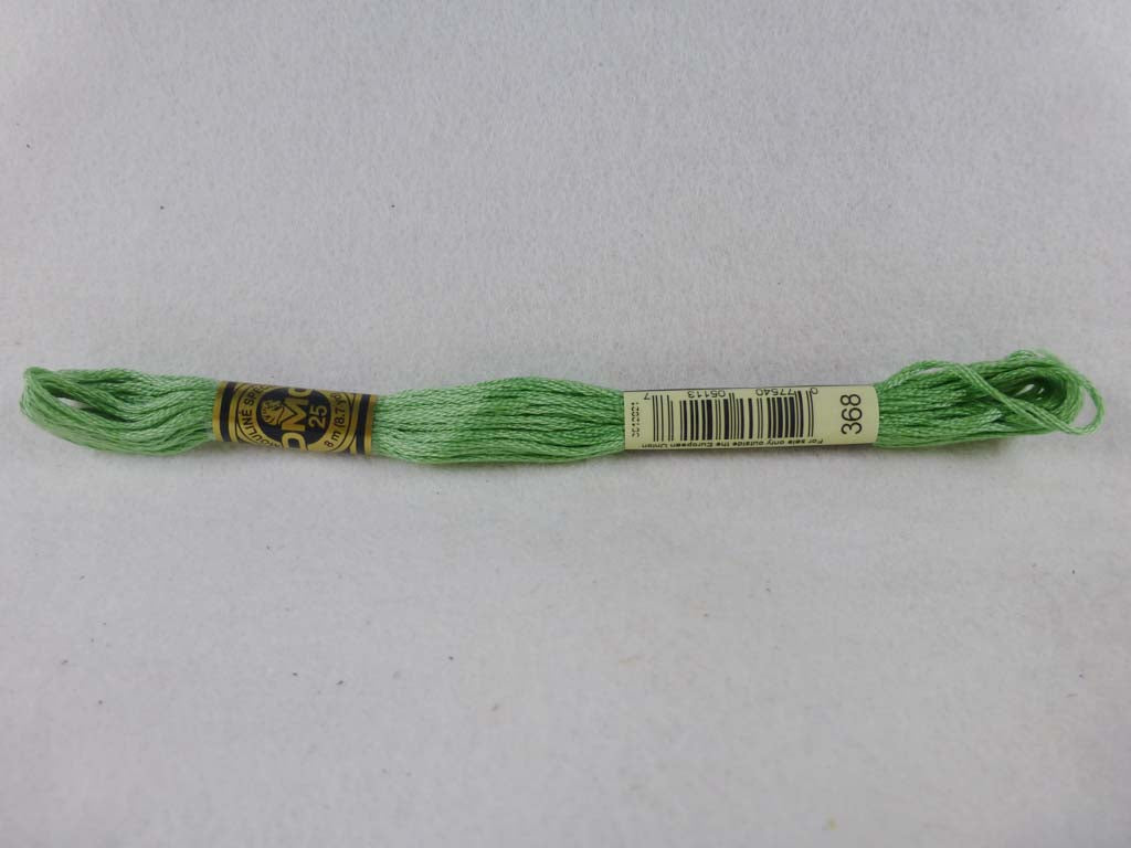 DMC Floss 368 Light Pistachio Green by DMC From Beehive Needle Arts