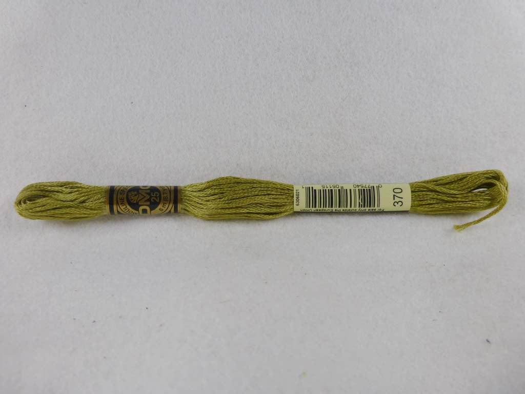 DMC Floss 370 Medium Mustard by DMC From Beehive Needle Arts