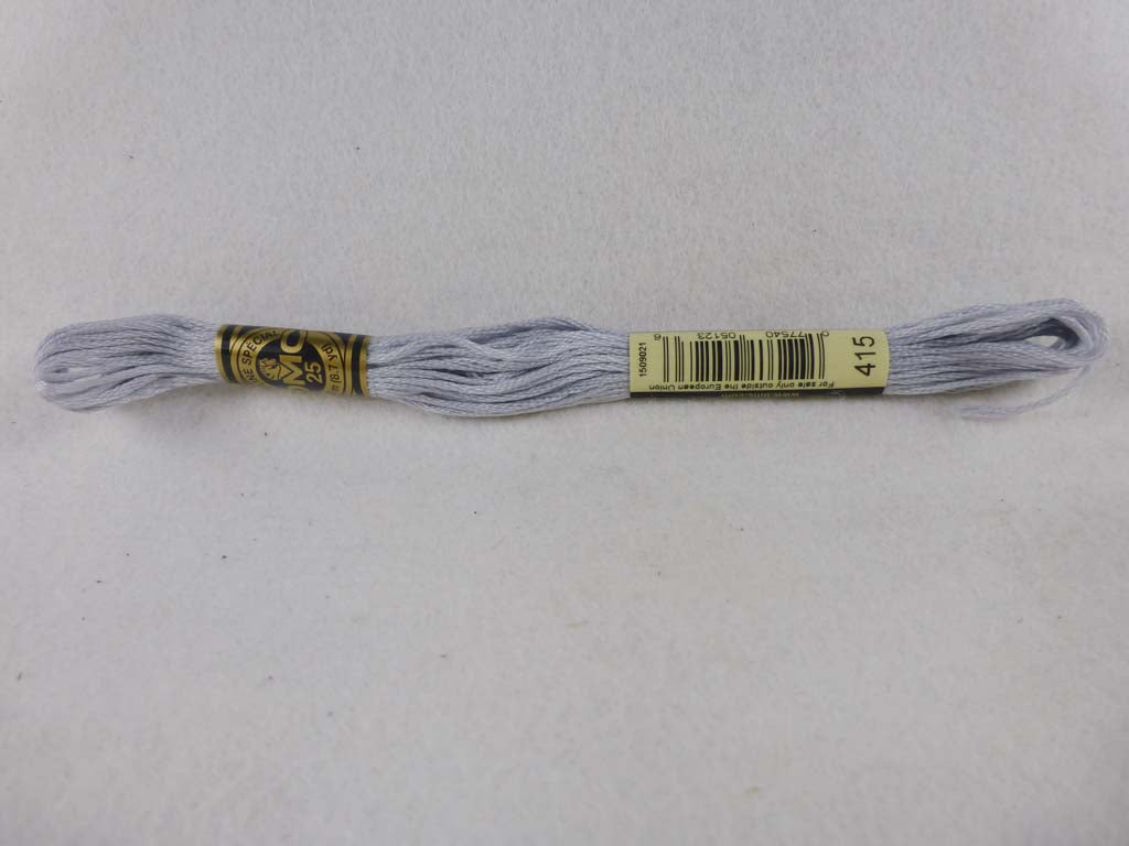 DMC Floss 415 Pearl Gray by DMC From Beehive Needle Arts