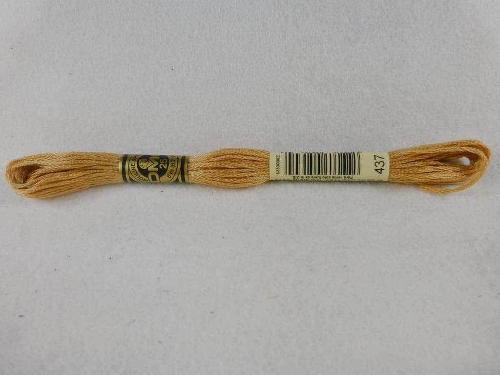 DMC Floss 437 Light Tan by DMC From Beehive Needle Arts