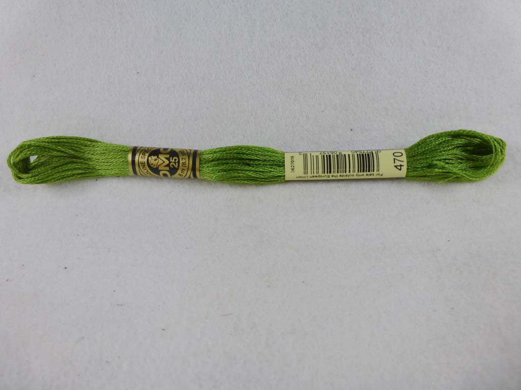 DMC Floss 470 Light Avocado Green by DMC From Beehive Needle Arts