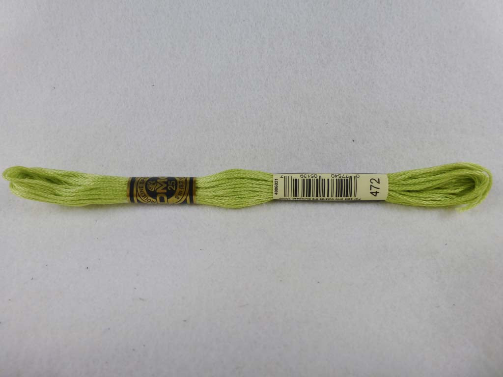DMC Floss 472 Ultra Light Avocado Green by DMC From Beehive Needle Arts