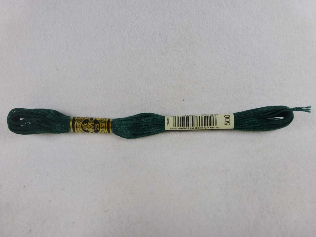 DMC Floss 500 Very Dark Blue Green by DMC From Beehive Needle Arts